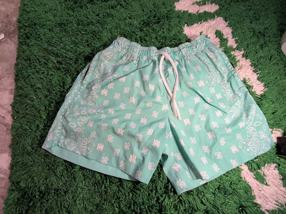 Amiri Paisley Swim Shorts for Men – Shop Now at ,